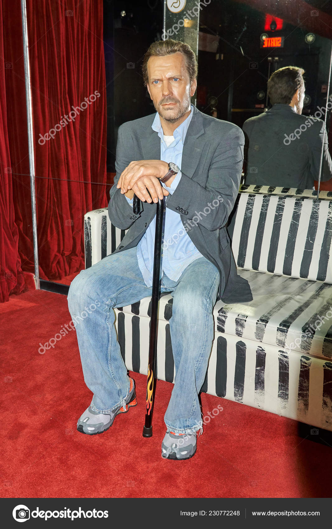 Montreal Canada September 2018 Hugh Laurie English Actor Director