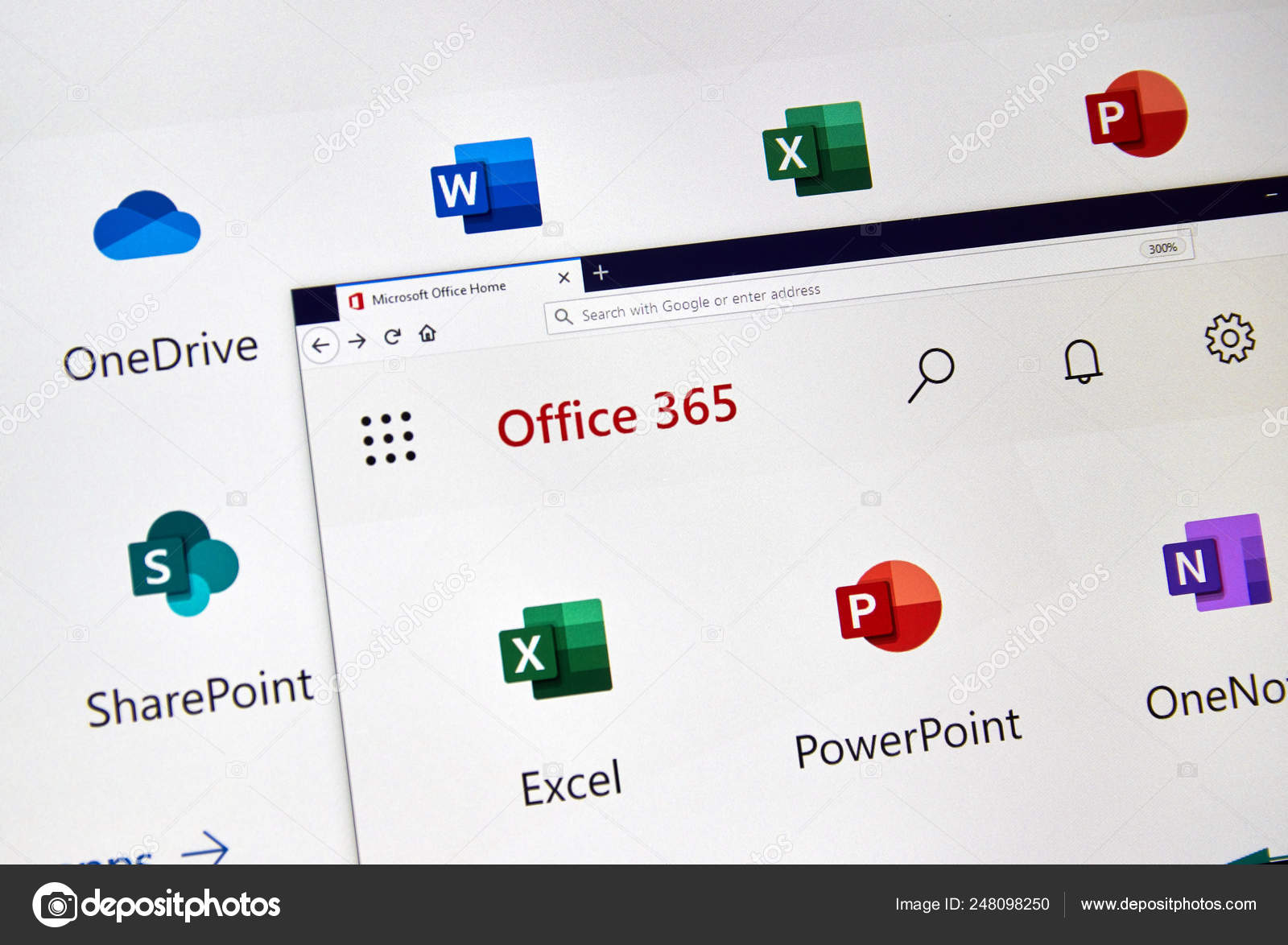 MIcrosoft Office 365 new icons - Stock Editorial Photo ...