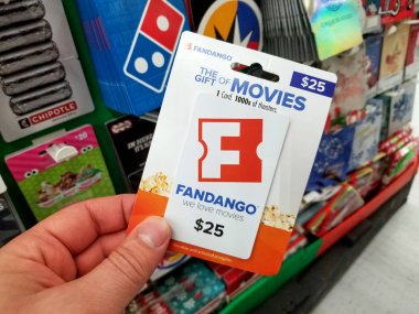 bir yandan Fandango hediye kartı