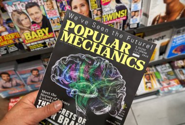 Bir yandan popüler Mechanics Dergisi