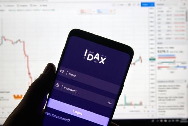 Idax kripto para değişimi logosu