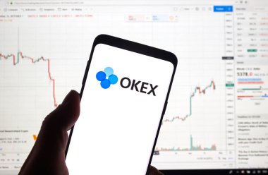 Okex kripto para değişim logosu