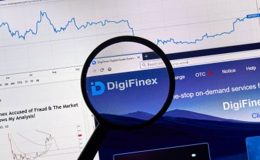 Digifinex cryptocurrency döviz logosu