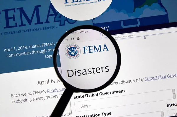 USA Government home page — Stock Photo, Image