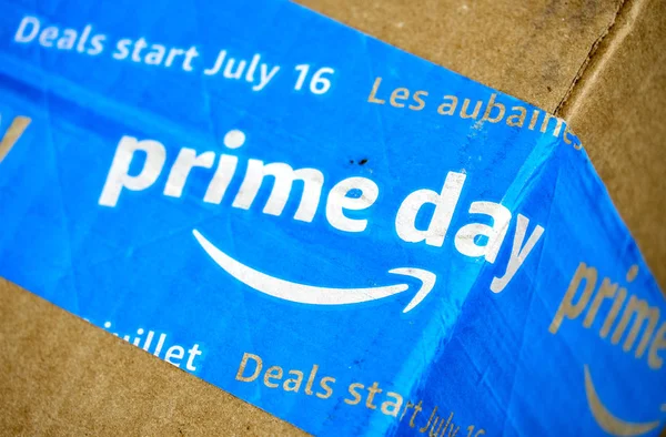 Amazon Prime Day box — Stock Photo, Image