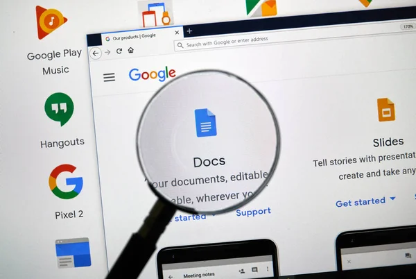 Google Docs-Logo — Stockfoto