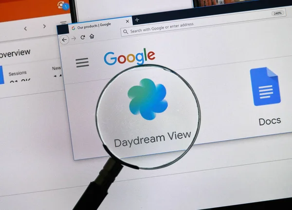 Tampilan Daydream Google — Stok Foto