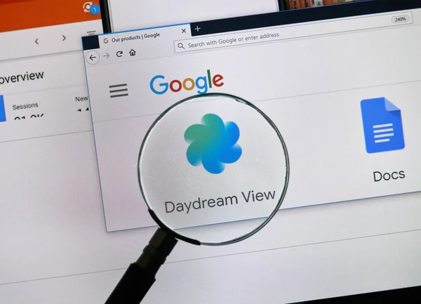 グーグルデイドリームビュー — ストック写真