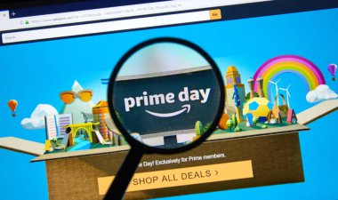 Resmi amazon sitesinde Amazon prime day sayfası