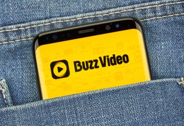 Samsung s8 buzz vide mobil uygulaması.
