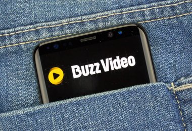 Samsung s8 buzz vide mobil uygulaması.
