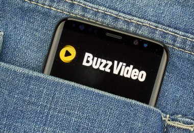 Samsung s8 buzz vide mobil uygulaması.