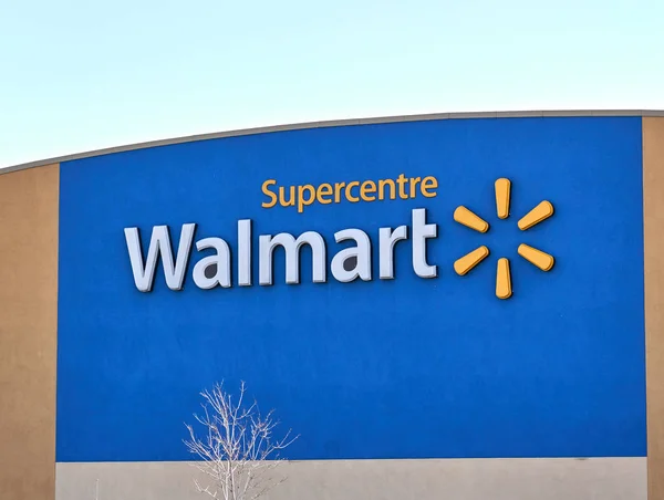 Logotipo da loja Walmart — Fotografia de Stock