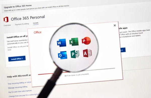 Microsoft Office 365 Software — Stockfoto