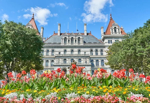 The New York State Capitol building. The New York State Capitol is the seat of the New York State government, located in Albany, the capital city of NY state