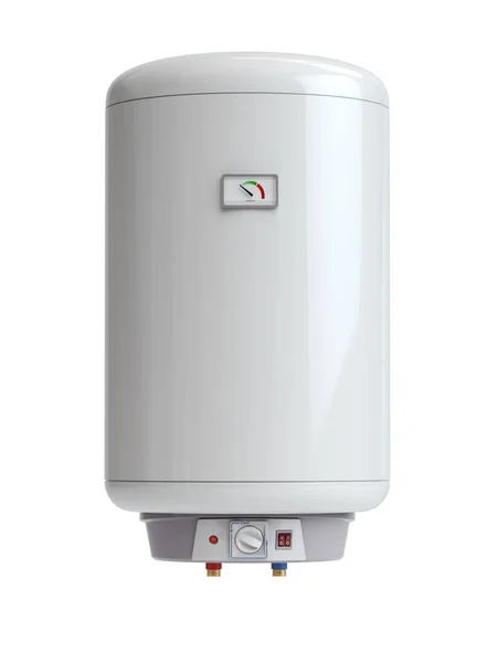 Electric Boiler Water Heater Isolated White Background Illustration — Stock Photo, Image