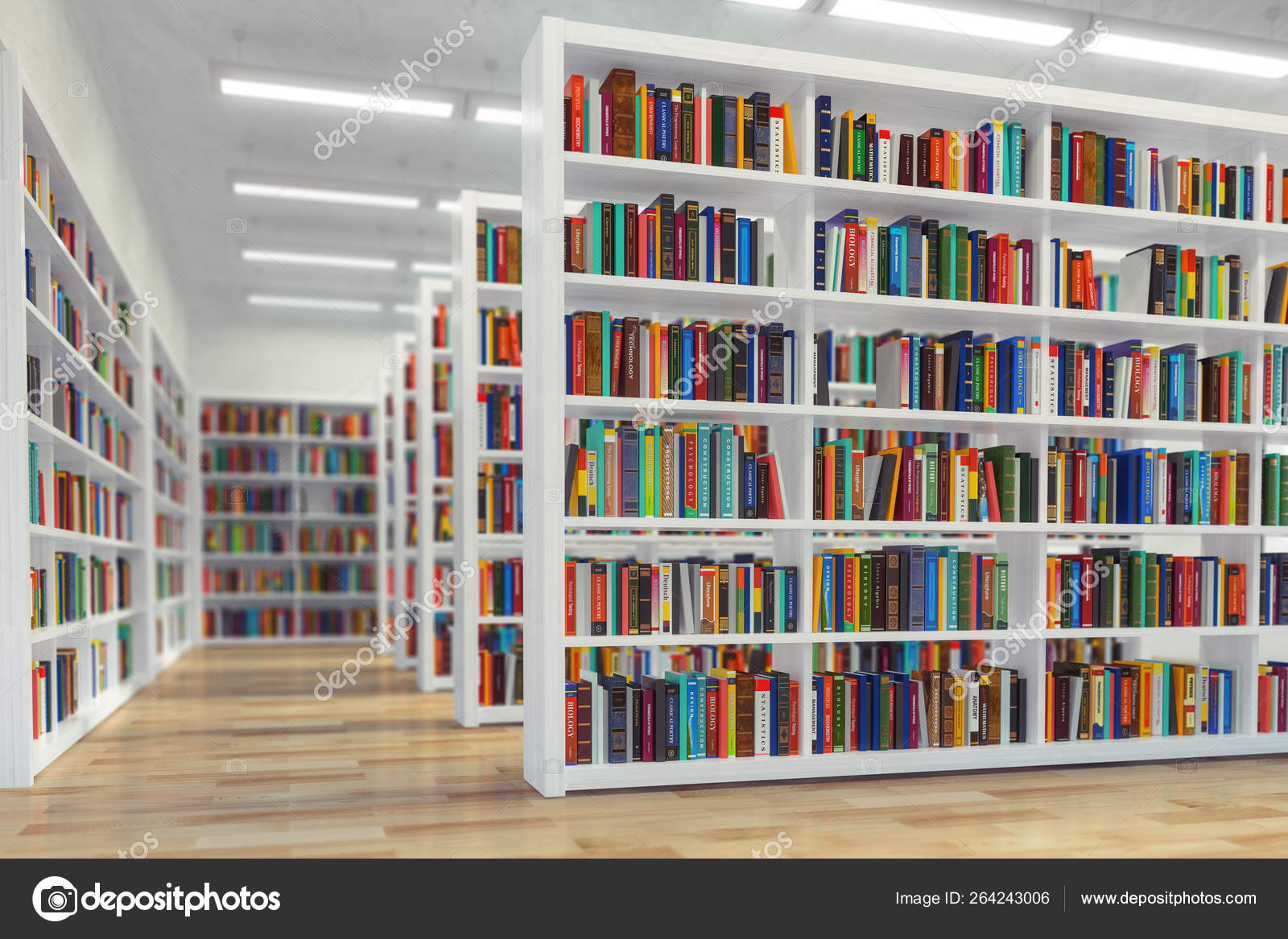 library background wallpaper