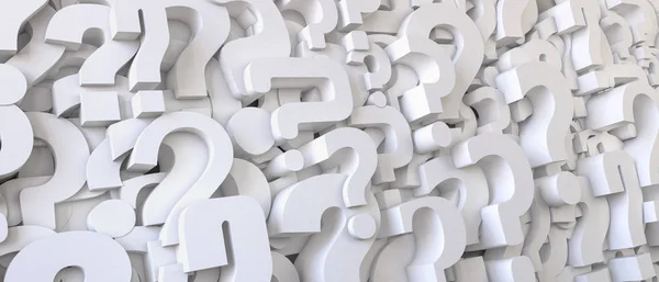 Question marks backround. FAQ, decision and confusion concept. — Stock Photo, Image