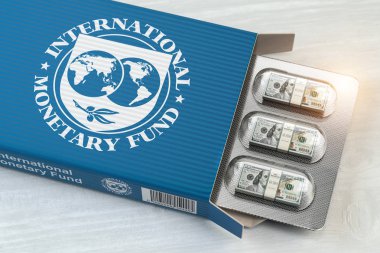 IMF Uluslararası Para Fonu dilimleri kavramı. Dolar paketi