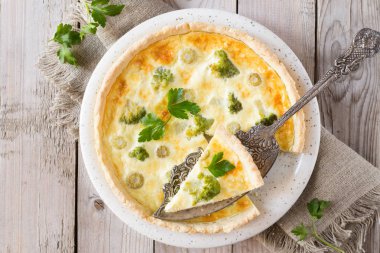 Romanesco karnabahar ve Mısır pasta