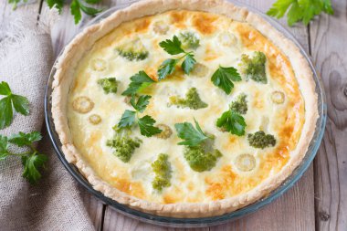 Romanesco karnabahar ve Mısır pasta