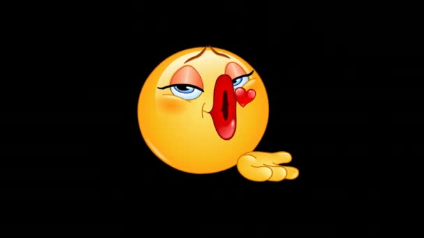 Animation Female Emoticon Blowing Kiss Including Alpha Channel — Stock Video © yayayoyo #211590354 Animation Female Emoticon Blowing Kiss Including Alpha Channel — Stock Video © yayayoyo #211590354