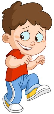 Gizlice kaçan genç bir çocuğun resmi.