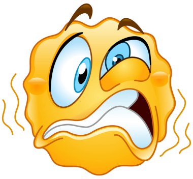 Titreyen ya da titreyen Emoji simgesi