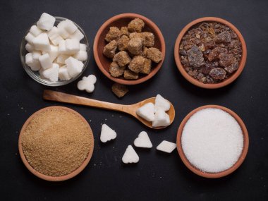 çeşitli şeker çeşitleri