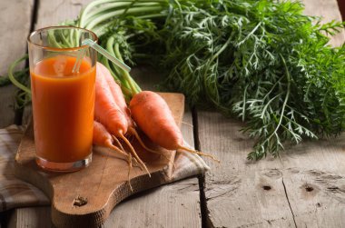havuç ve havuç suyu