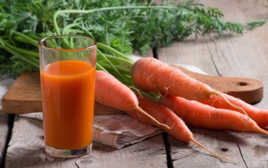 havuç ve havuç suyu