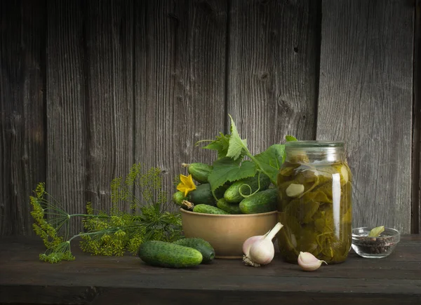 Fresh cucumbers — Stock Photo, Image