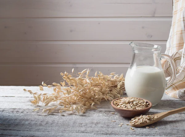 Copos de avena — Foto de Stock