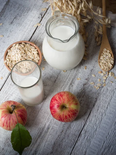 Oat flakes — Stock Photo, Image