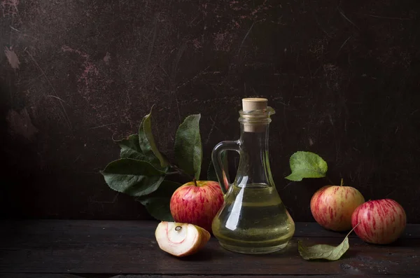 Glass of cider — Stock Photo, Image