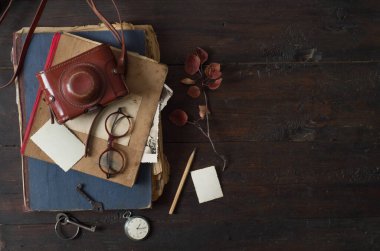 Vintage fotoğraf makinesi