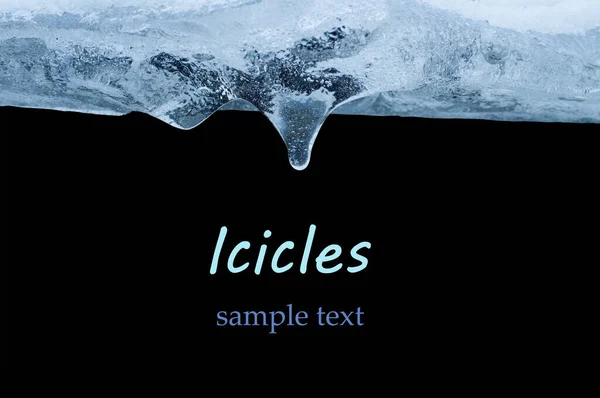 Icicles — Stock fotografie