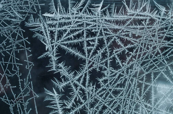 Frostiges natürliches Muster — Stockfoto