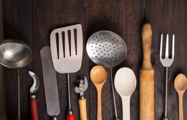 Vintage mutfak gereçleri 