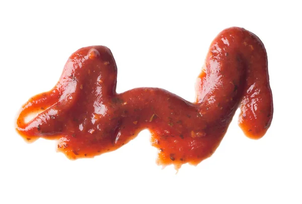 Ketchup geïsoleerd op witte achtergrond — Stockfoto