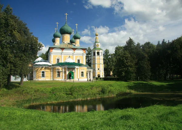 Transfiguration Cathedral Kremlin Uglich — Stock Photo, Image