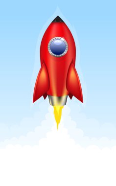 kırmızı roket fırlatma