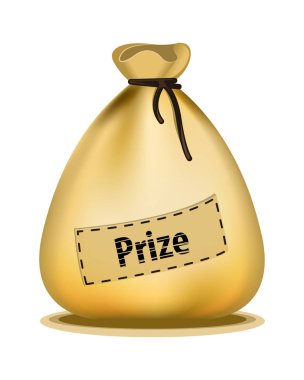 Para çantası ile metin Ödülü