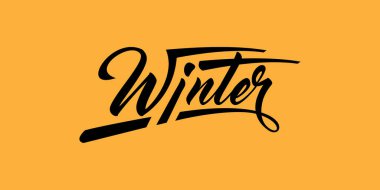 Kış kaligrafi metin