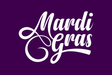 Mardi Gras text