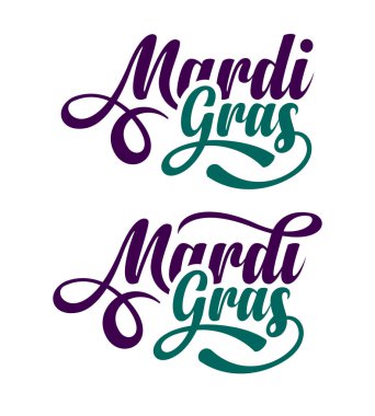 Mardi Gras text
