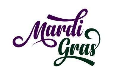 Mardi Gras text