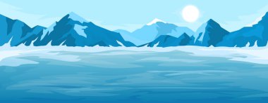 Dağların panoraması