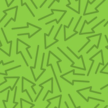 Farklı yönlere oklarla geometrik seamless modeli