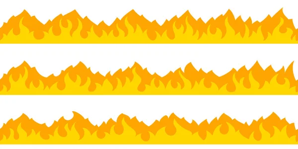 Межі рами вогню — стоковий вектор